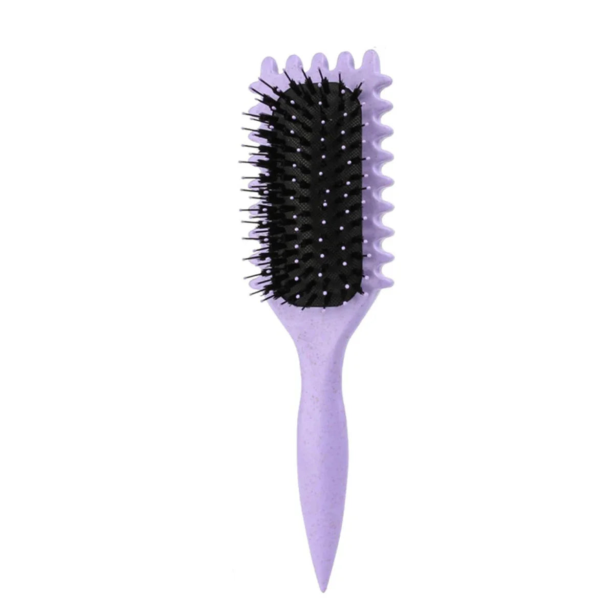 1PC Salon Styling Curly Hair Styling Brush Curl Hair Brush for Combing and Shaping Men's and Women's Curls Reduce Pulling Tools