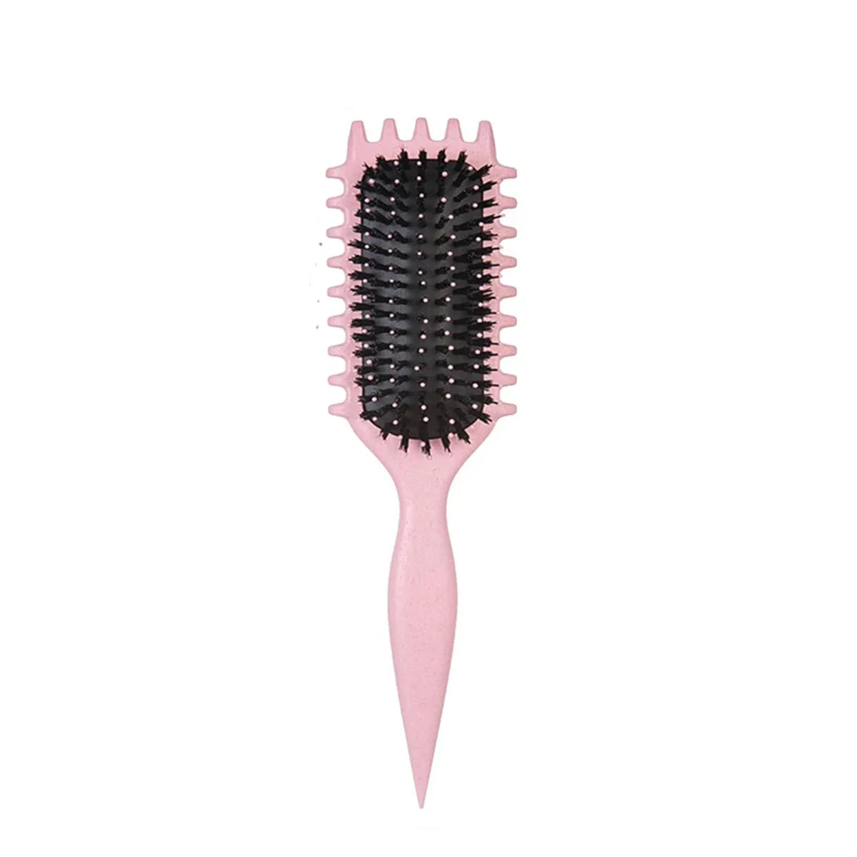 1PC Salon Styling Curly Hair Styling Brush Curl Hair Brush for Combing and Shaping Men's and Women's Curls Reduce Pulling Tools