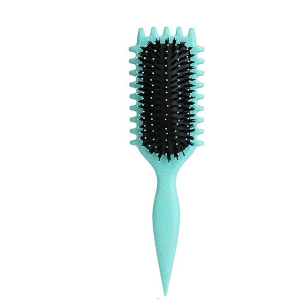 1PC Salon Styling Curly Hair Styling Brush Curl Hair Brush for Combing and Shaping Men's and Women's Curls Reduce Pulling Tools