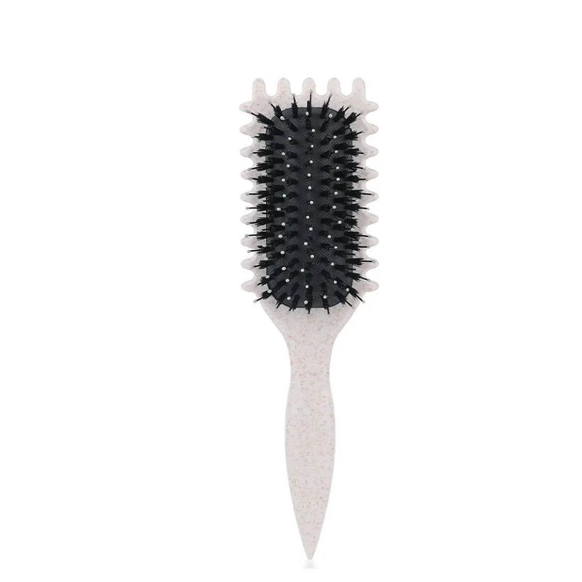 1PC Salon Styling Curly Hair Styling Brush Curl Hair Brush for Combing and Shaping Men's and Women's Curls Reduce Pulling Tools
