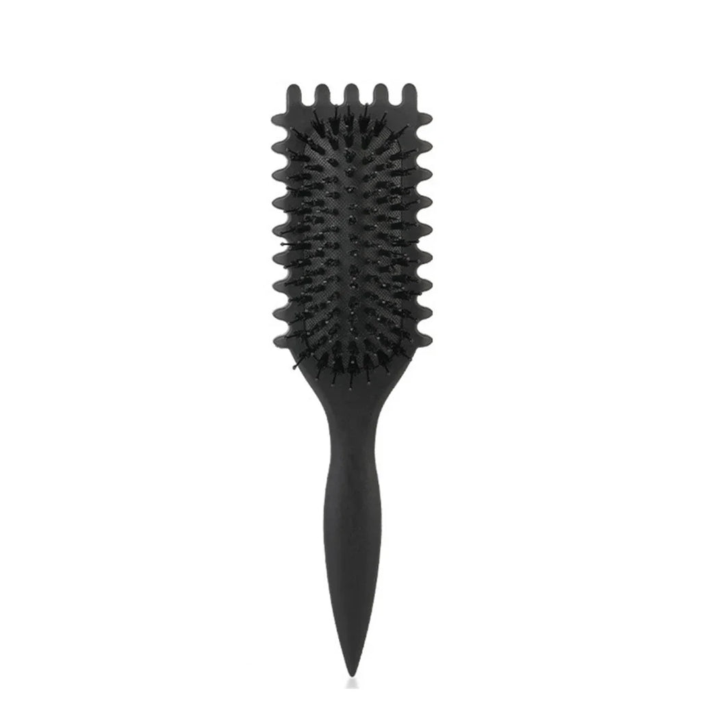 1PC Salon Styling Curly Hair Styling Brush Curl Hair Brush for Combing and Shaping Men's and Women's Curls Reduce Pulling Tools