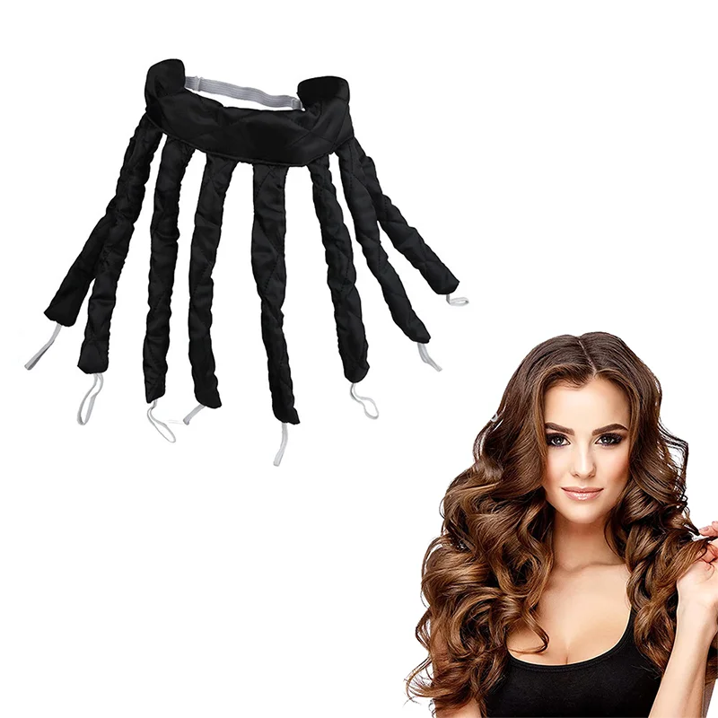 Lazy Hair Curler Hair Rollers Heatless Curling Rod Headband Curls Silk Ribbon Sleeping Soft Wave Formers No Heat Curls Ribbon